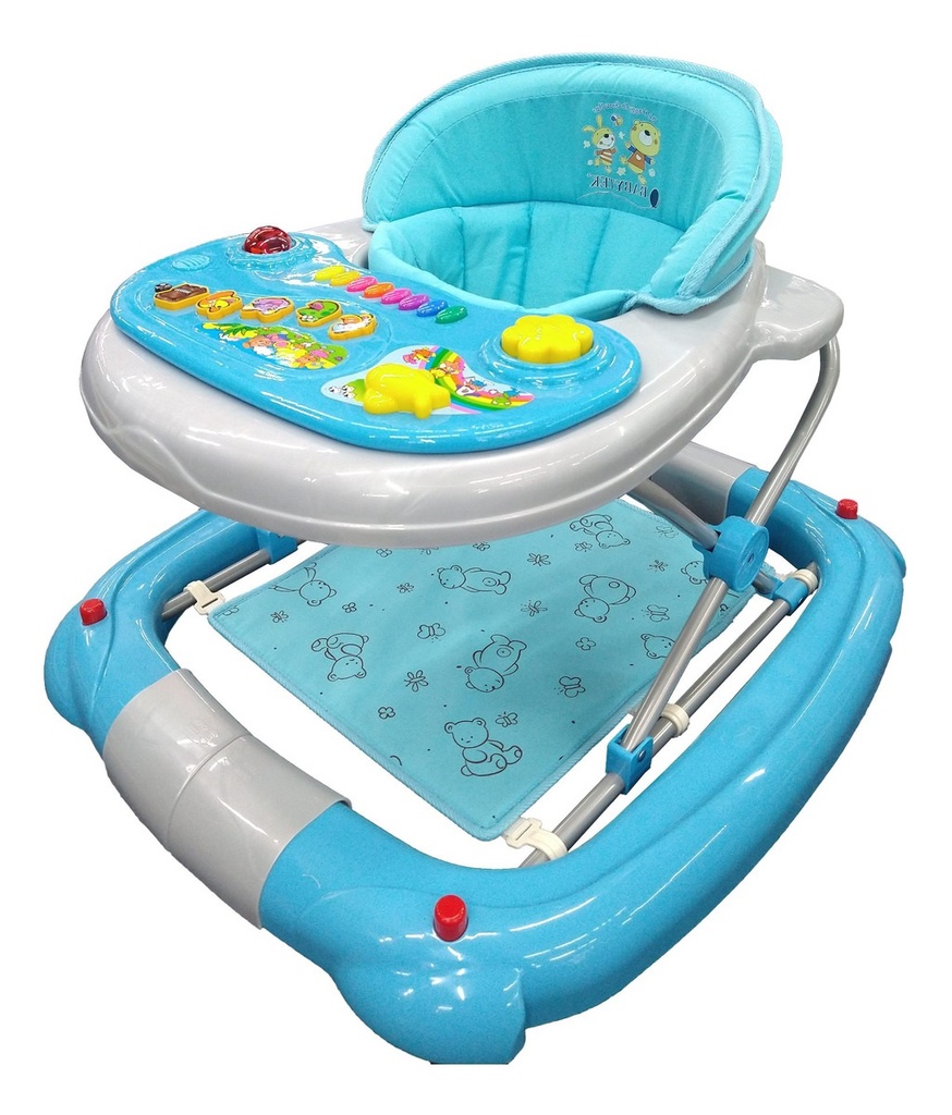 ANDADERA DE LUJO MOD. T-1079H2 (Animal) AZUL