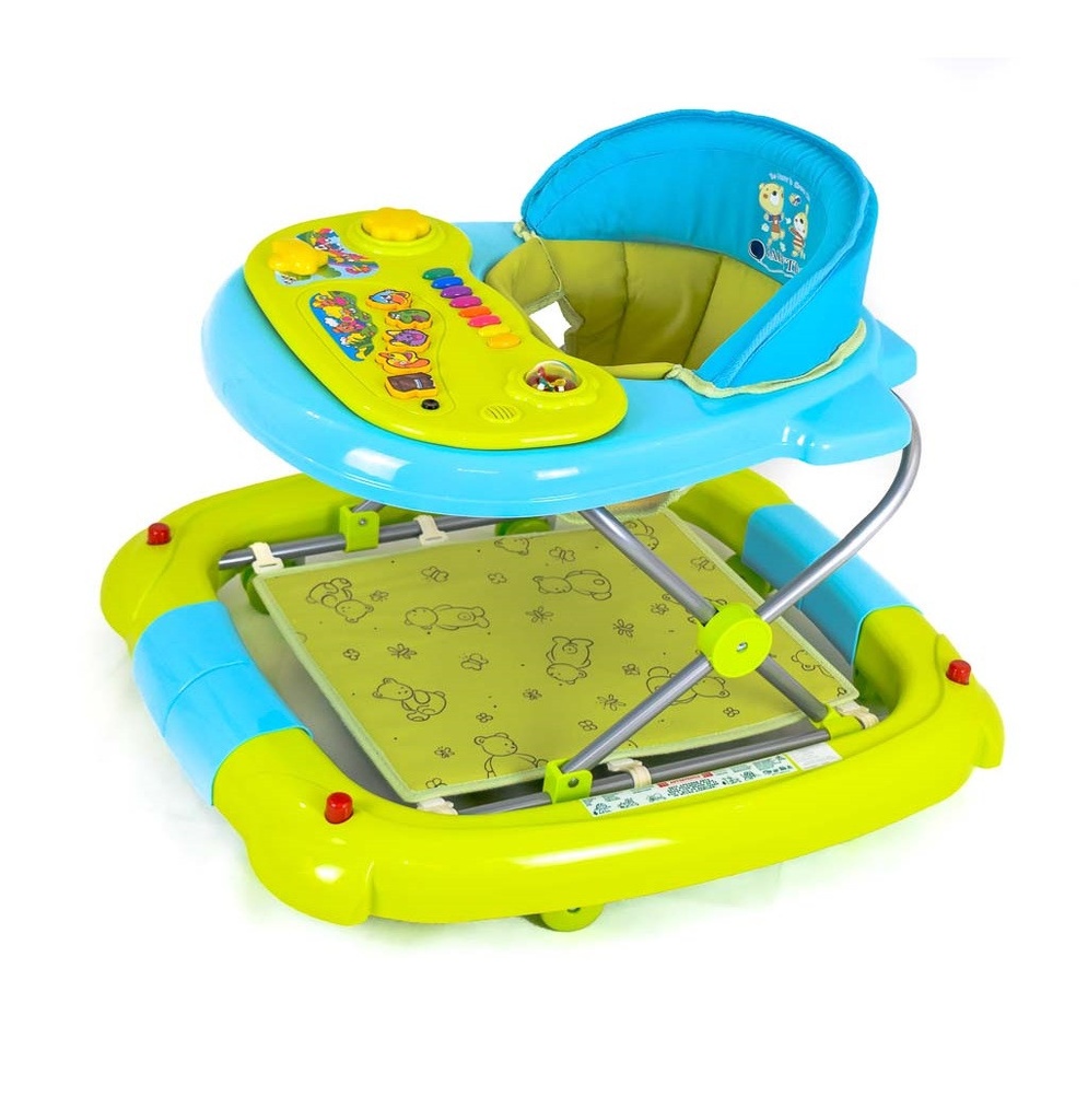 ANDADERA DE LUJO MOD. T-1079H2 (Animal) VERDE