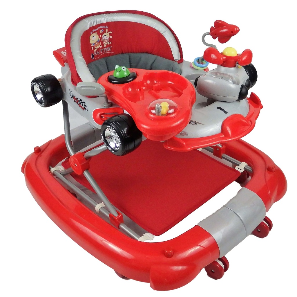 ANDADERA DE LUJO MOD. TEK 202 RACING ROJO