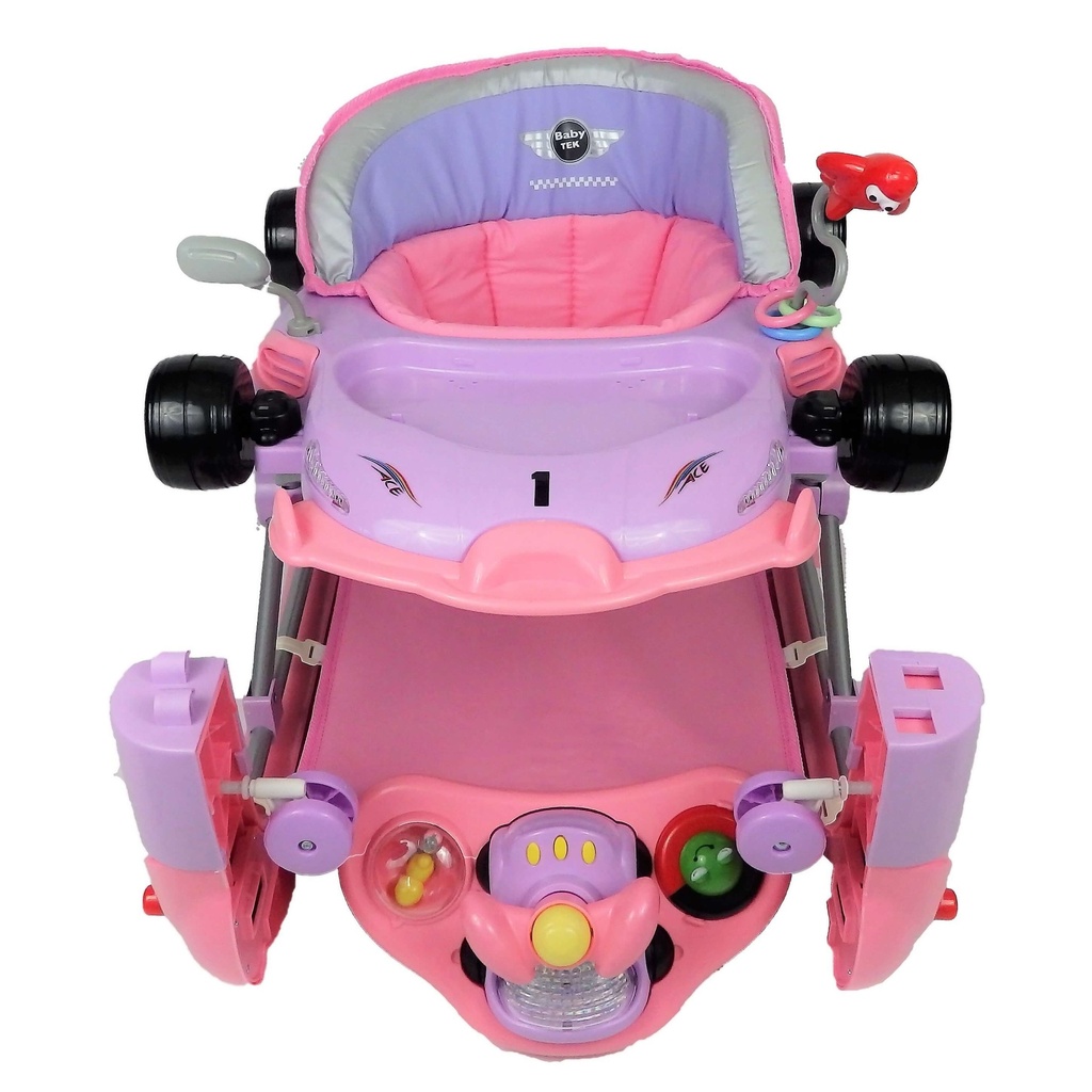 ANDADERA DE LUJO MOD. TEK 202 RACING ROSA