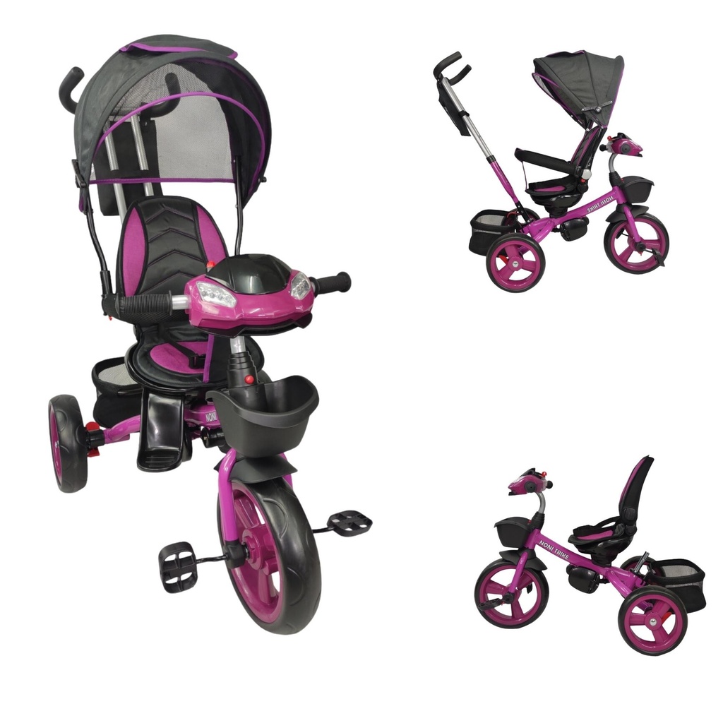 TRICICLO MUSICAL CON LUZ PURPURA