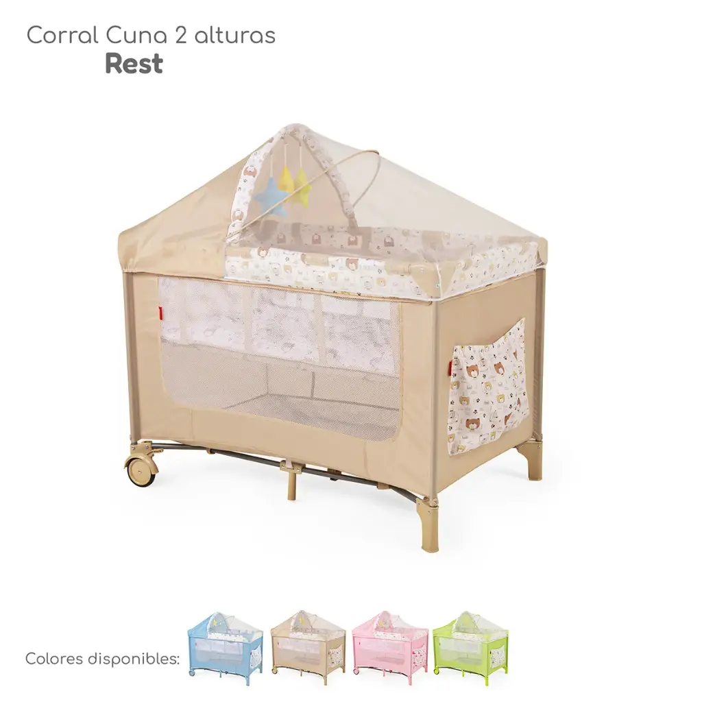 Cuna Corral REST BEIGE