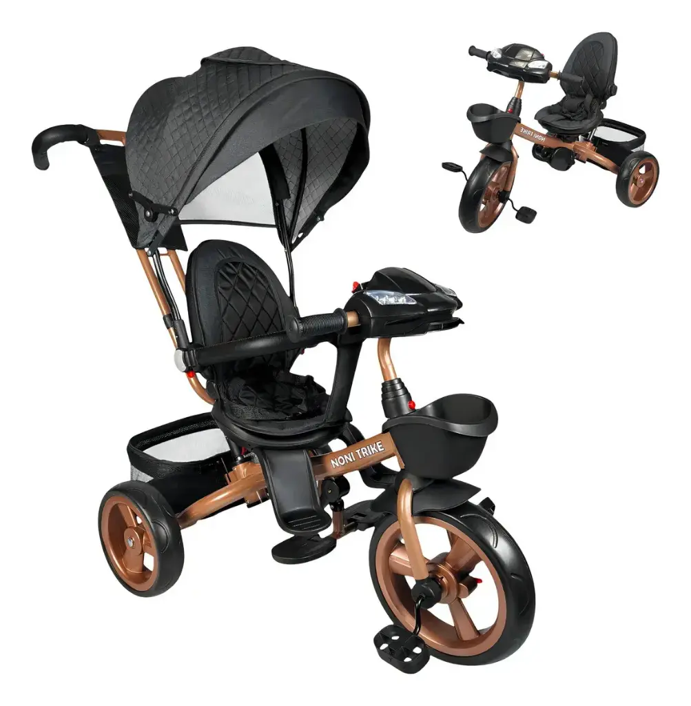 TRICICLO TELA CAPITONADA MANGO DE PIEL SINTETICO