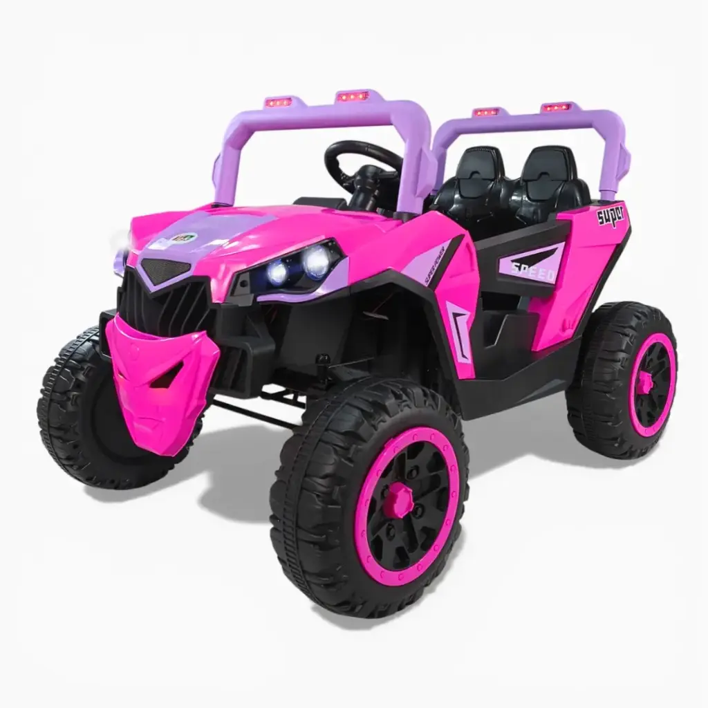 CARRO ELECTRICO MOD. TEK-1689 ROSA-LILA