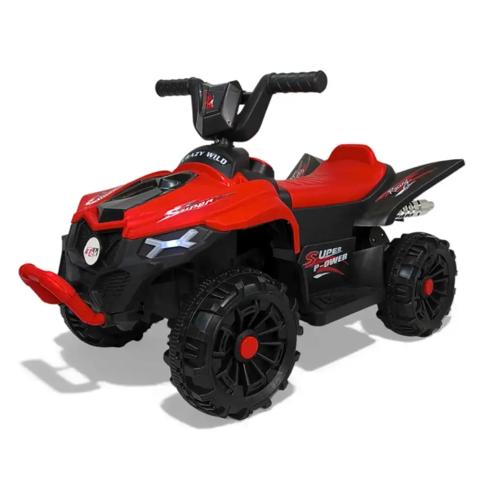 CUATRIMOTO CON LUZ MOD TEK-188L ROJO