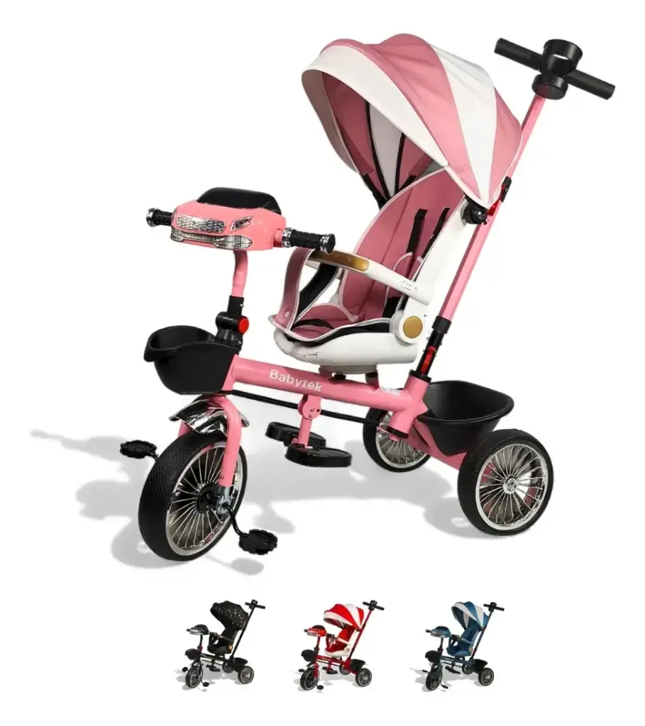 TRICICLO MOD. TR996 ROSA