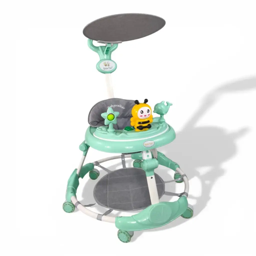 ANDADERA ABEJA MUSICAL MOD. TEK-203 VERDE