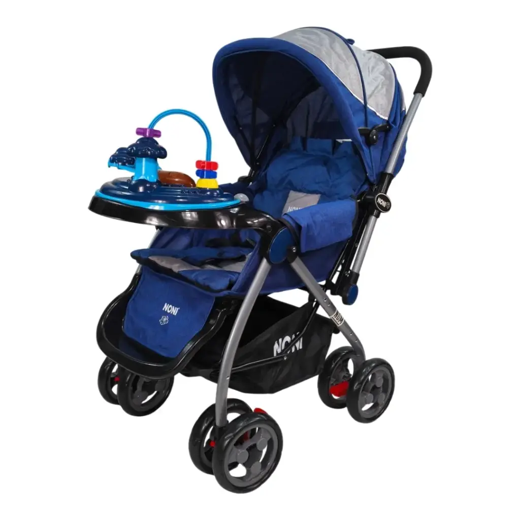 CARRIOLA PARA BEBE TAB. MUSICAL IS-555P AZUL 