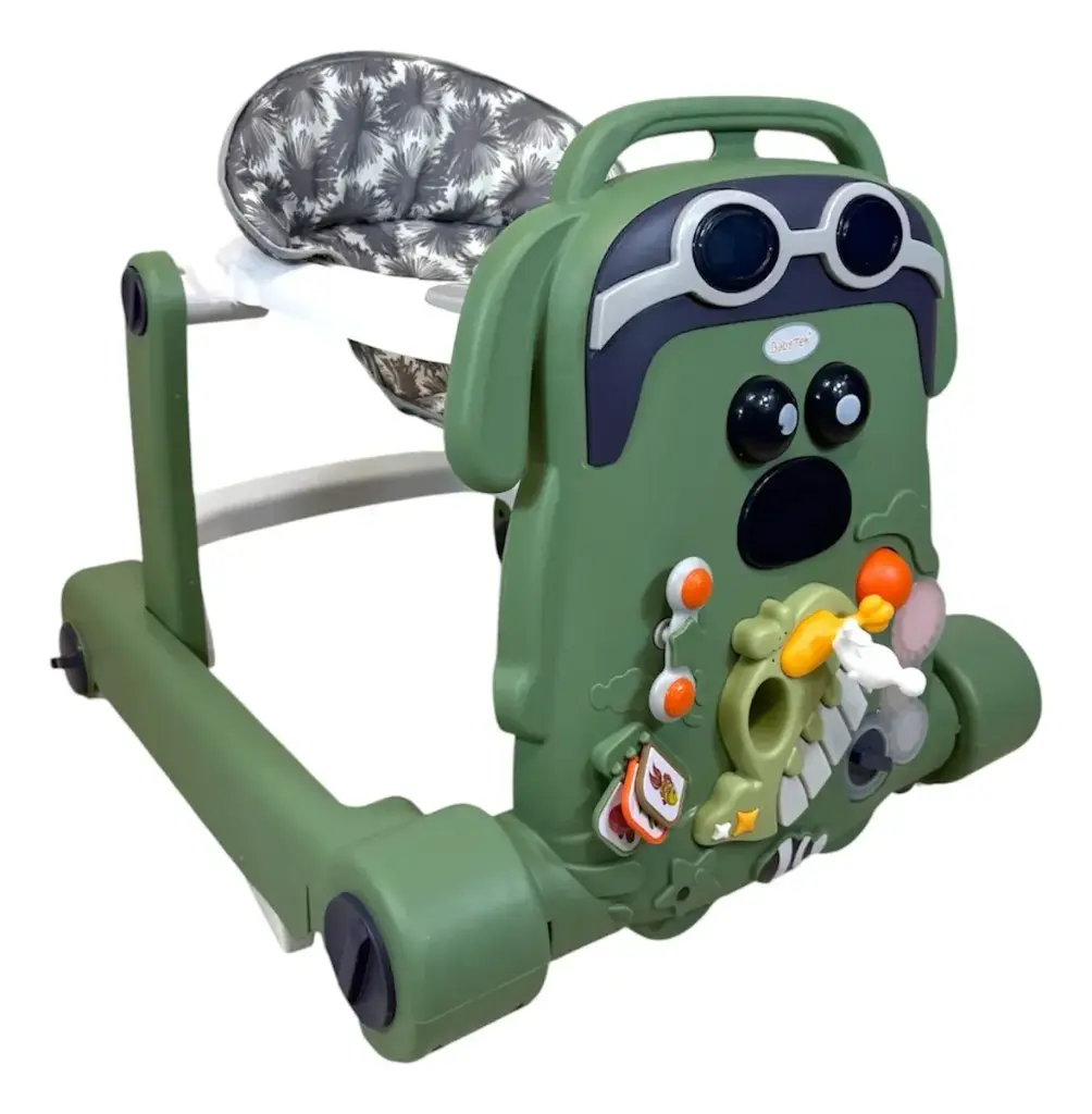 ANDADERA CON CAMINADORA T-7076 VERDE