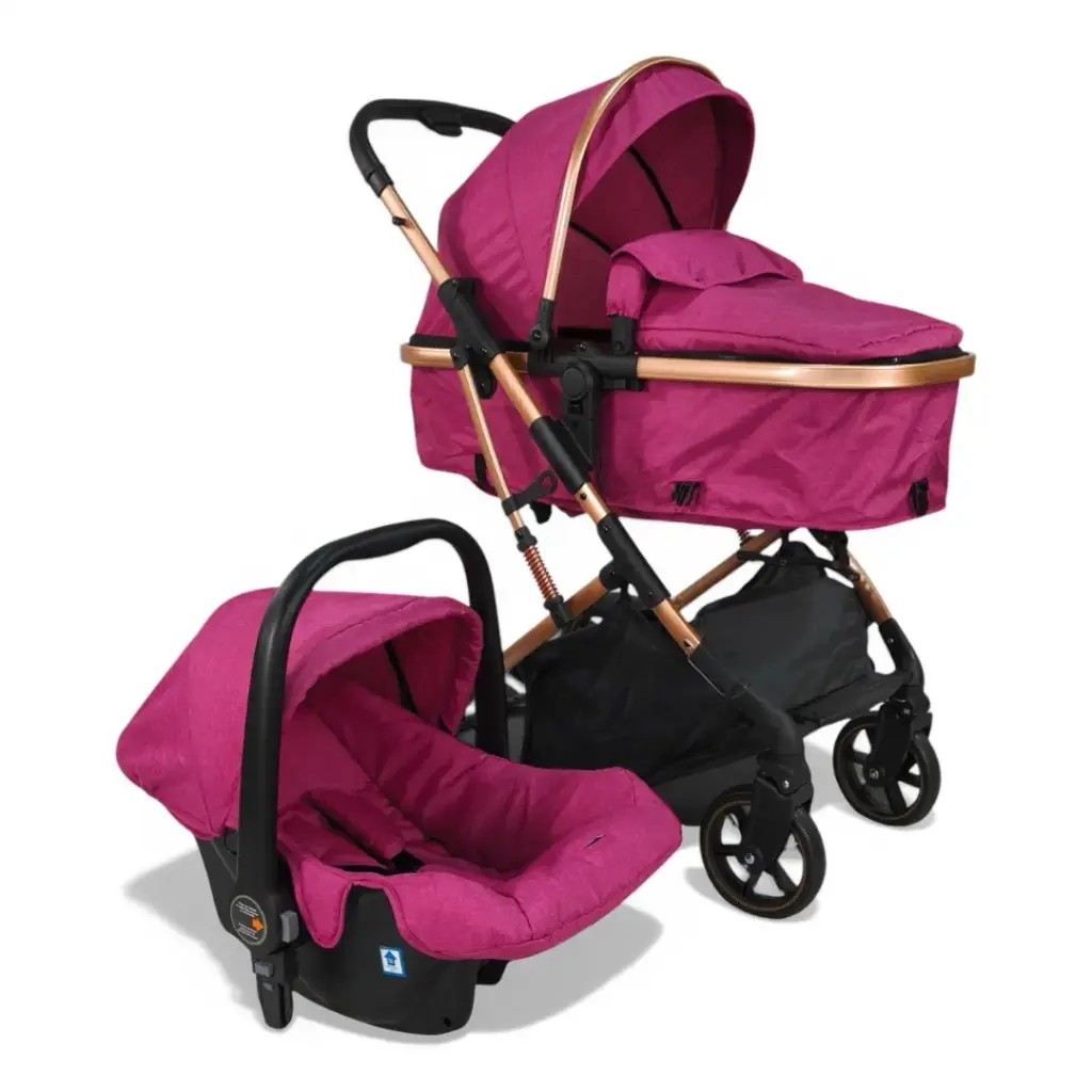 CARRIOLA MULTIFUNCIONAL P-C2 ROSA
