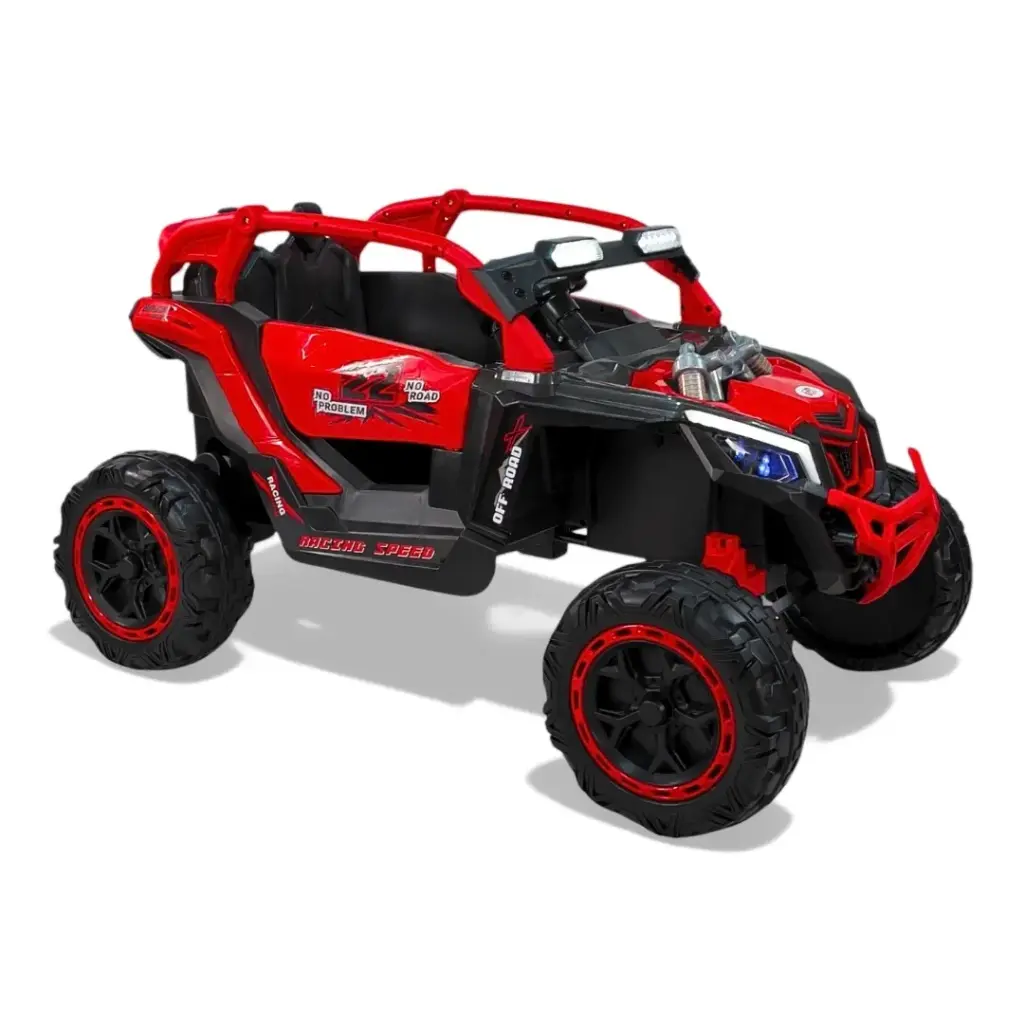 CARRO ELECTRICO RAPTOR TEK-2689 ROJO
