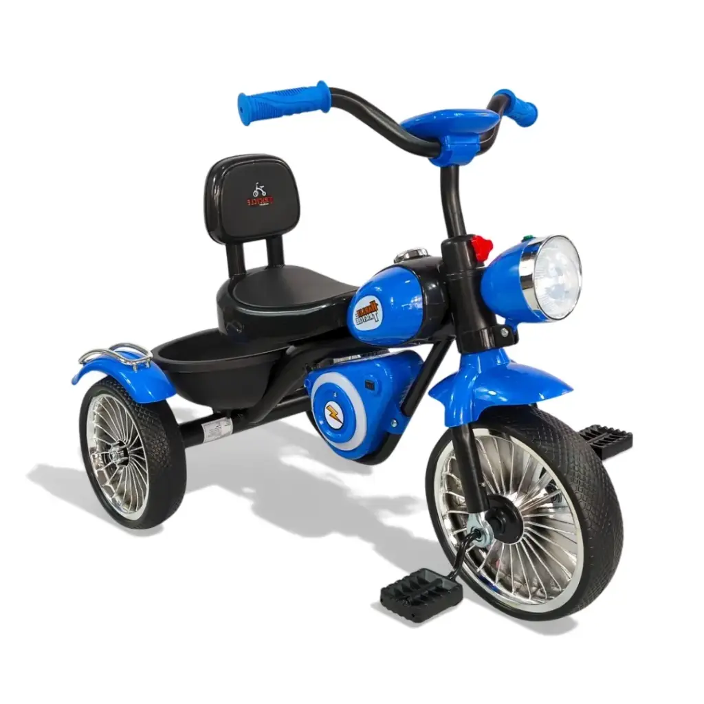 TRICICLO TIPO MOTITO CON FARO TR629 AZUL