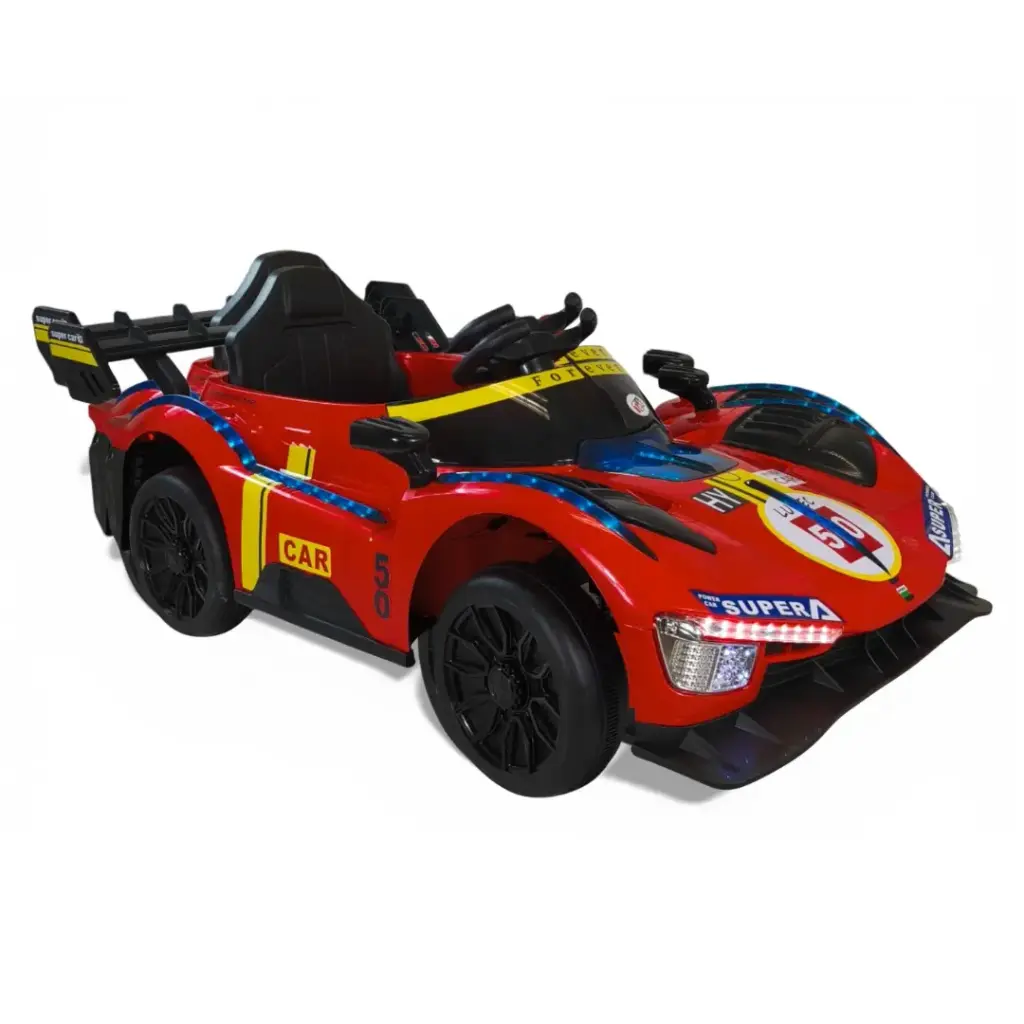 CARRO MONTABLE C/LUZ MOD. TEK-2989 ROJO
