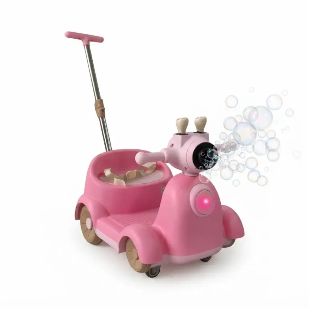 ELECTRICO BURBUJAS 6V TEK-2068 ROSA