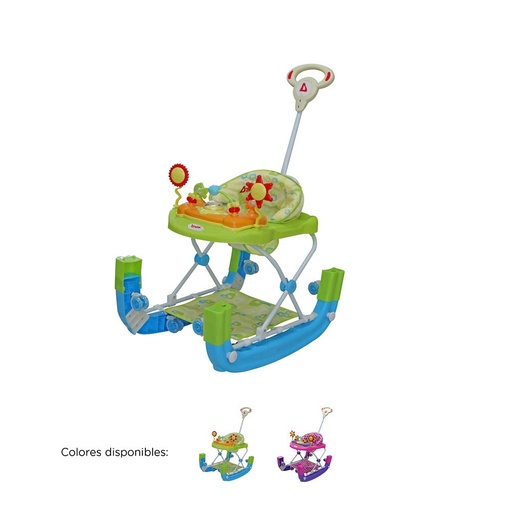 [DANDADERASUNSHINE-AZUL] ANDADERA MECEDORA SUNSHINE VERDE