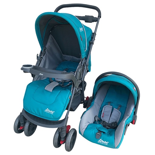 [STAR-JADE-GRIS] Carriola Travel Sys Star Baby Verde Jade