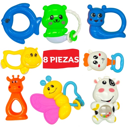 [SH1148420-UNICO] SONAJAS 8 PIEZAS