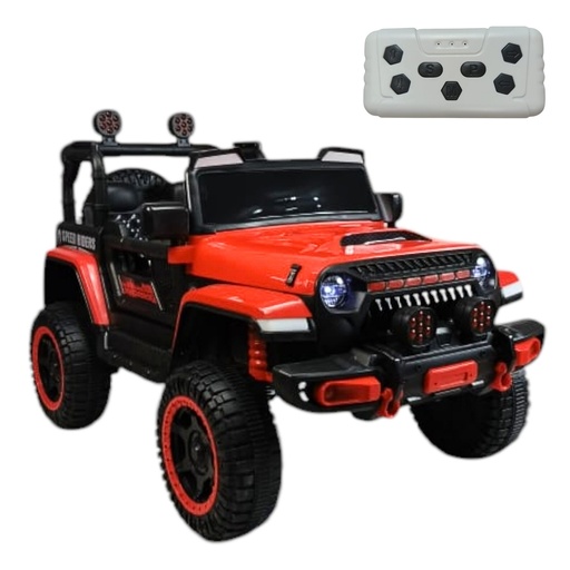 [3010351-ROJO] CARRO MONTABLE ELECTRICO CON CONTROL REMOTO ROJO