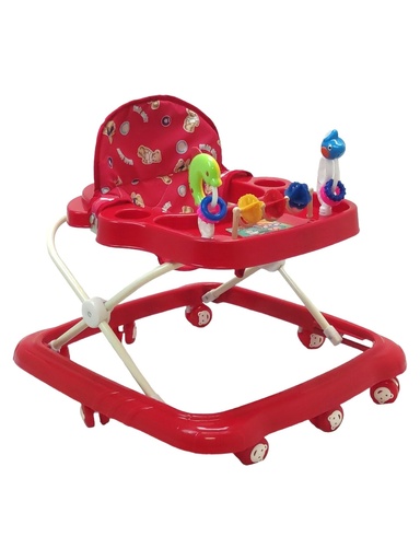 [TEK-816-ROJO] ANDADERA ECONOMICA SONAJA ROJO