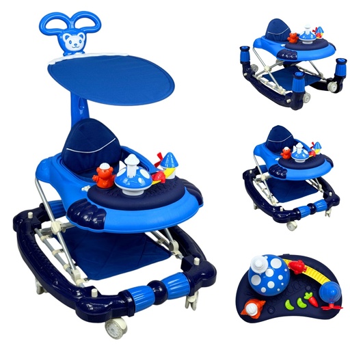 [GL-1077-AZUL] ANDADERA GL-1077 TABLERO HONGUITO AZUL