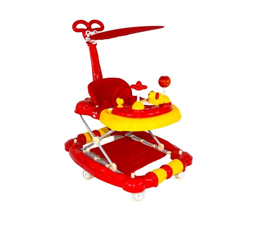 [GL-168-ROJO] ANDADERA GL-168 TABLERO ELEFANTE ESTRELLA ROJO