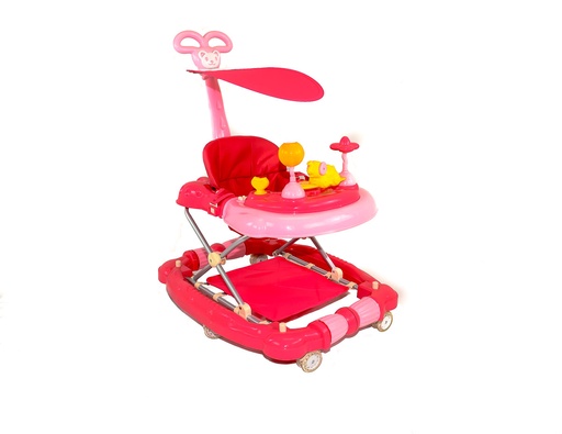 [GL-168-ROSA] ANDADERA GL-168 TABLERO ELEFANTE ESTRELLA ROSA