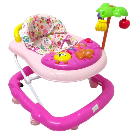 [2095-ROSA] ANDADERA DE LUJO MOD. TEK-2095 ROSA