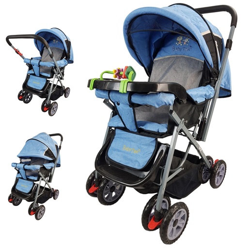 [H-B-AZUL] CARRIOLA PARA BEBE MOD. H-B AZUL