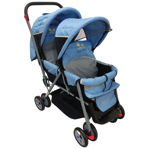 [P-F-2023-AZUL] CARRIOLA PARA BEBE MOD. P-F AZUL
