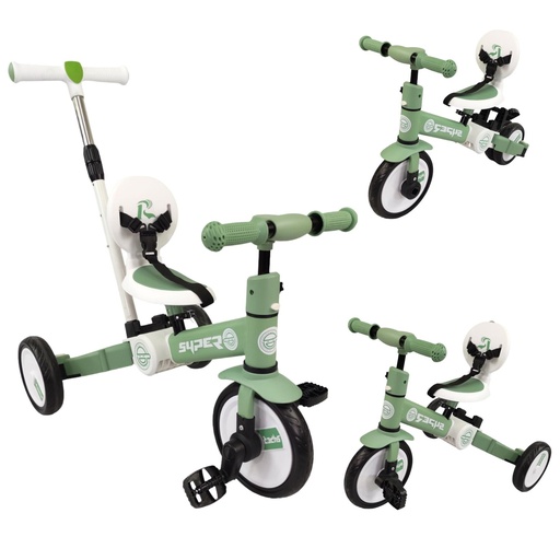 [TEK-5018-VERDE] TRICICLO PLEGABLE NUEVO MODELO VERDE