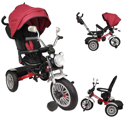[TEK-059-ROJO] TRICICLO NVO. MODELO ROJO