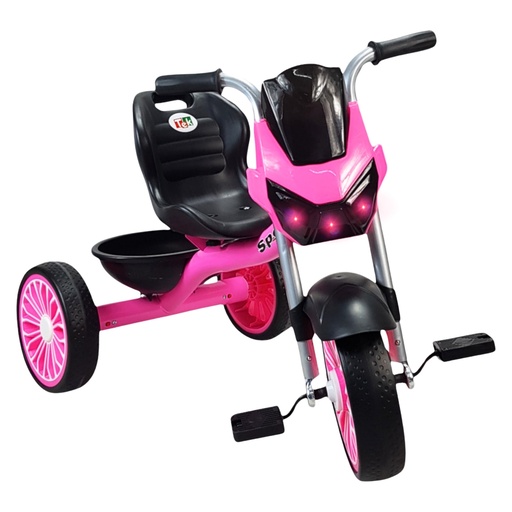 [TEK-605-ROSA] Triciclo Mazinger Musical ROSA
