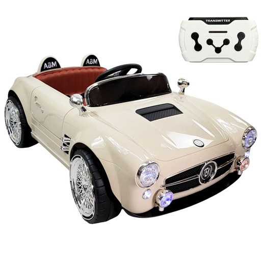 [TEK-2098-BLANCO] CARRO ELECTRICO NVO MODELO BLANCO