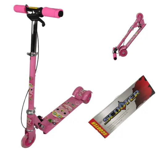 [SY-S310-ROSA] SYS-310 PATIN LUZ, FRENO Y CHICOTE ROSA