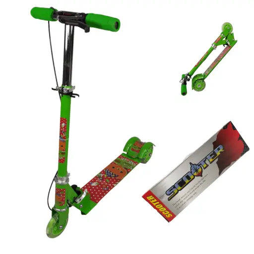 [SY-S310-VERDE] SYS-310 PATIN LUZ, FRENO Y CHICOTE VERDE