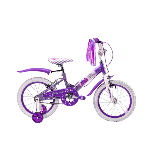 [R16-AIRE-BCO-LI] BICICLETA R0-16 BCO/LILA