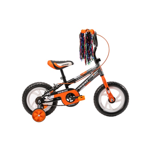 [R12-2025-NARNJA] BICICLETA  RODADA 12 NARANJA