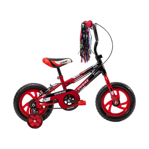 [R12-2025-ROJO] BICICLETA  RODADA 12 ROJO