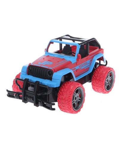 [UJ99Y186B-RojA] Carro jeep r/c ROJO