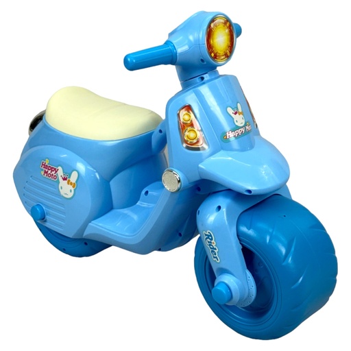 [QX-3377-AZUL] MOTOCICLETA DE JUGUETE AZUL