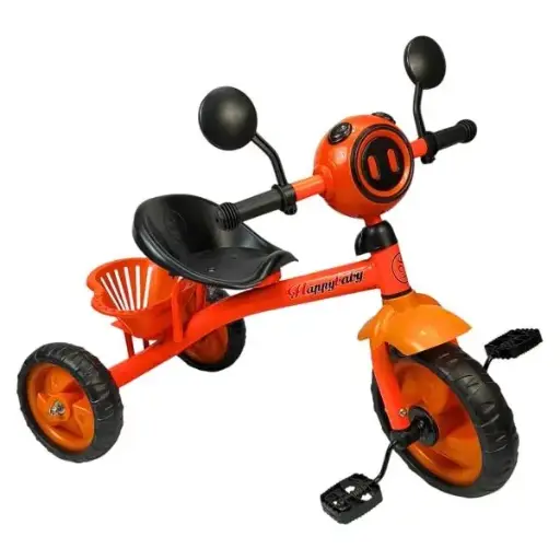 [3010327-6P-NARANJA] TRICICLO CON LUZ Y SONIDO NARANJA