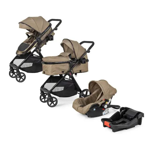 [KING-BEIGE] Carriola Travel System KING BEIGE