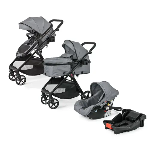 [KING-GRIS] Carriola Travel System KING GRIS