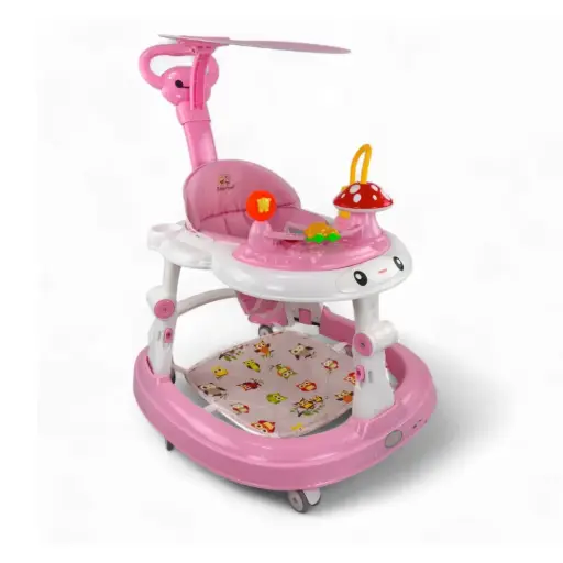 [BG1215-ROSA] ANDADERA HONGO MUSICAL MOD. BG1215 ROSA
