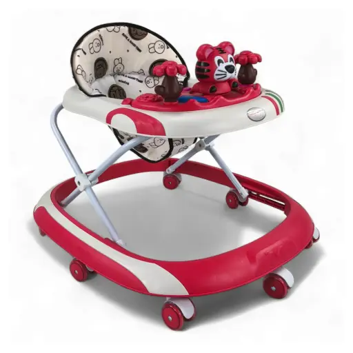 [190-A-ROSA] ANDADERA TIGRE MUSICAL MOD. 190A ROSA