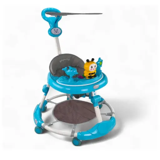 [TEK-203-AZUL] ANDADERA ABEJA MUSICAL MOD. TEK-203 AZUL