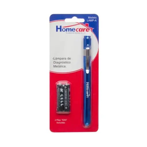[LAMP-A-AZUL] Lámpara Diagnóstico Médica Metálica Luz Cálida Lamp-A