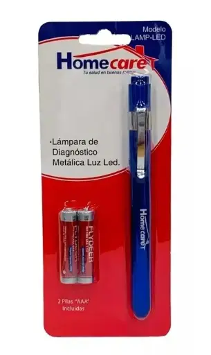 [LAMP-LED-AZUL] Lámpara Diagnóstico Médica Led Tipo Pluma Con Pinza Lamp-Led