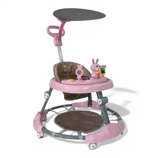 [TEK-1015-CONEJO-ROSA] ANDADERA CONEJO TEK-1015 ROSA